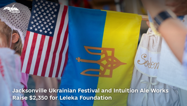 Jacksonville Ukrainian Festival and Intuition Ale Works Raise $2,350 for Lifesaving Medical Supplies